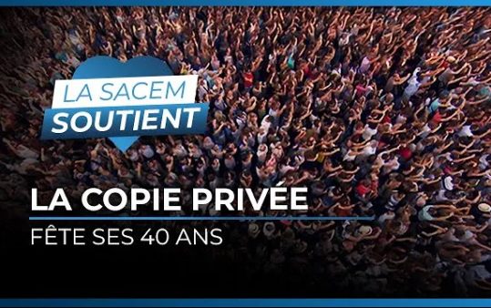 #LaSacemSoutient : la Copie Privée fête ses 40 ans